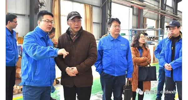 ▌長嶺紡電新聞 ▌ 董事長李航考察調研紡電公司科技興企工作