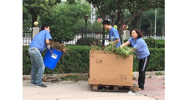 ▌長嶺紡電新聞 ▌迎接國衛(wèi)復(fù)審，長嶺紡電在行動！ ——長嶺紡電公司黨總支組織愛衛(wèi)義務(wù)勞動